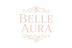 cree moi un logo rose pale avec le nom belle aura